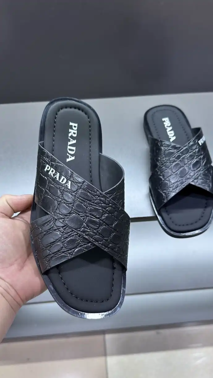 hype Prada Slippers