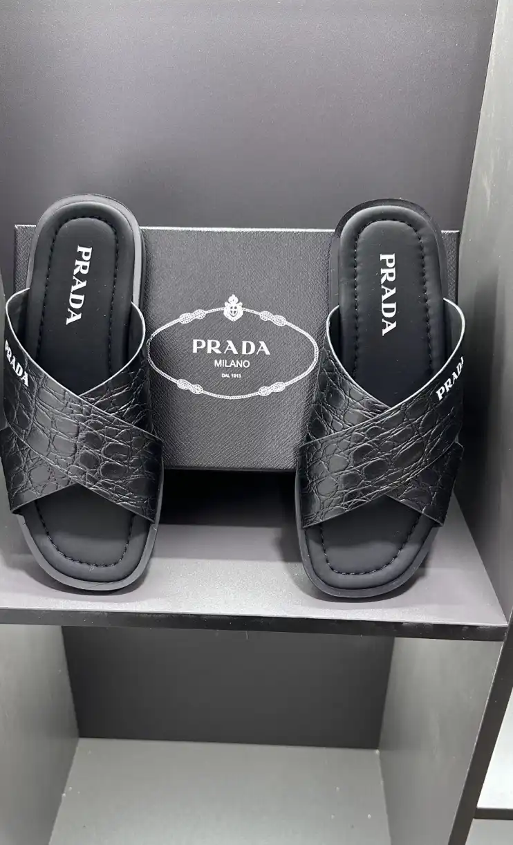 hype Prada Slippers