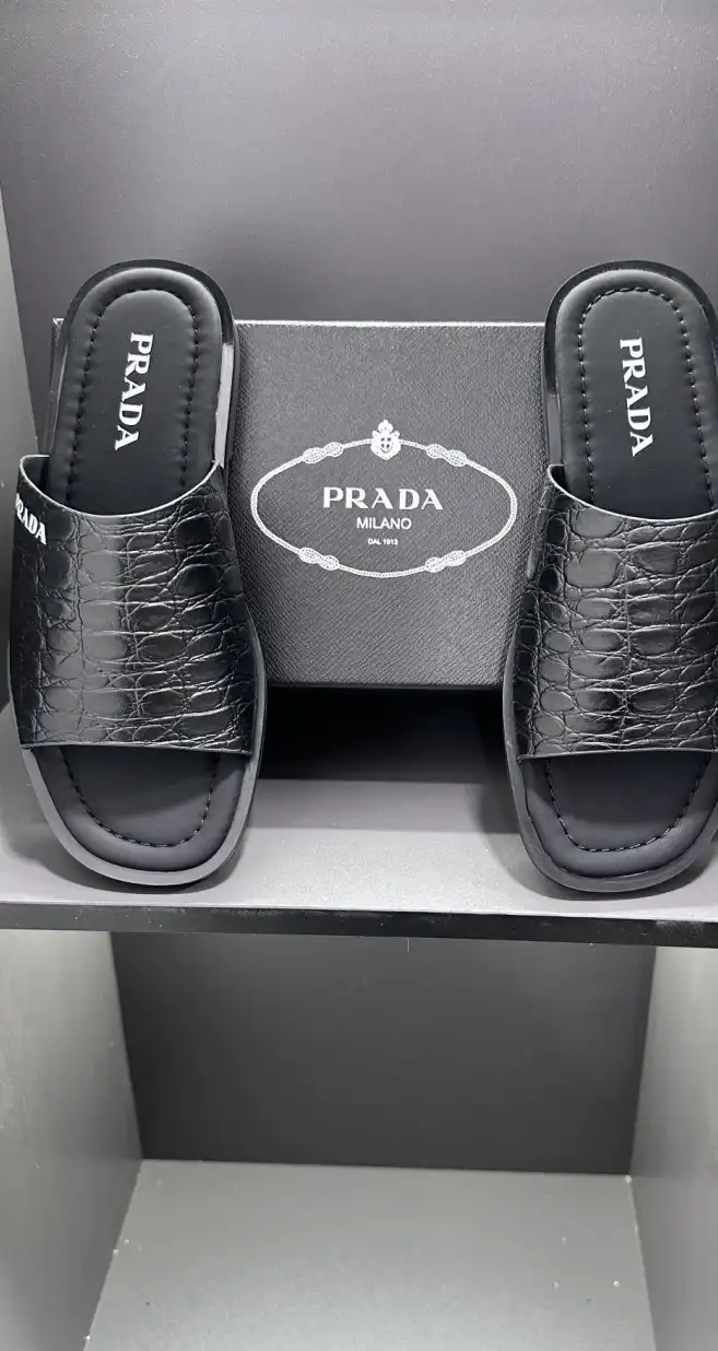 hype Prada Slippers