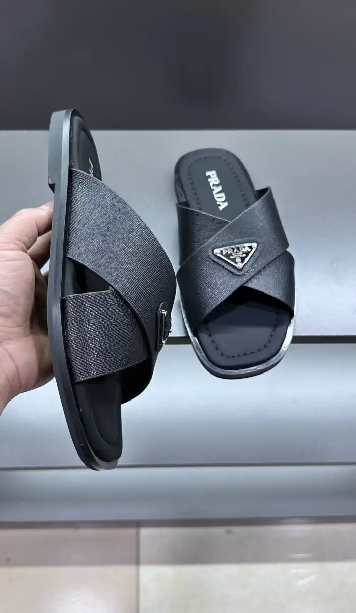 hype Prada Slippers