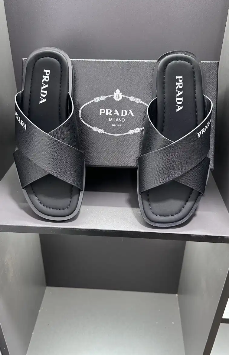 hype Prada Slippers