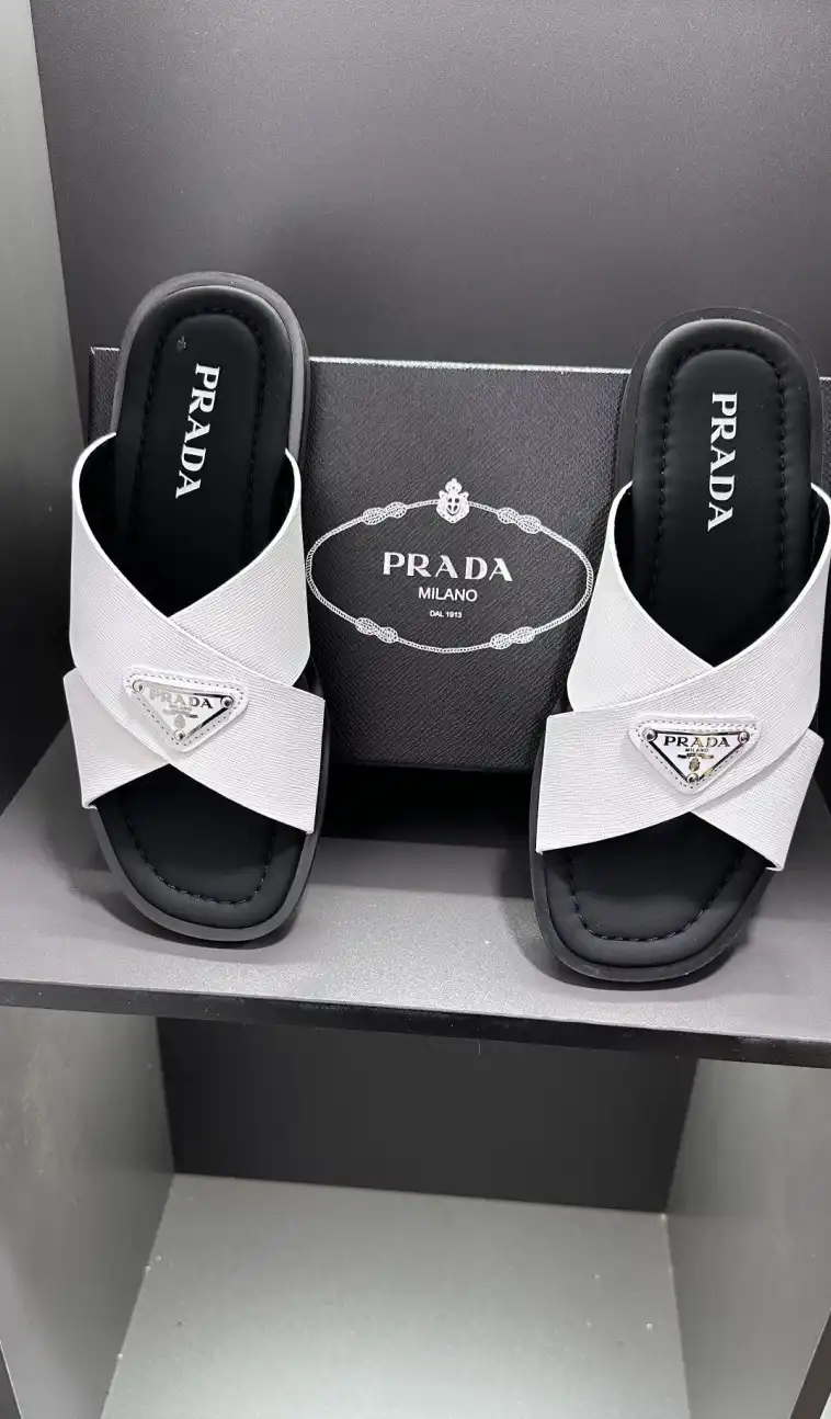 hype Prada Slippers