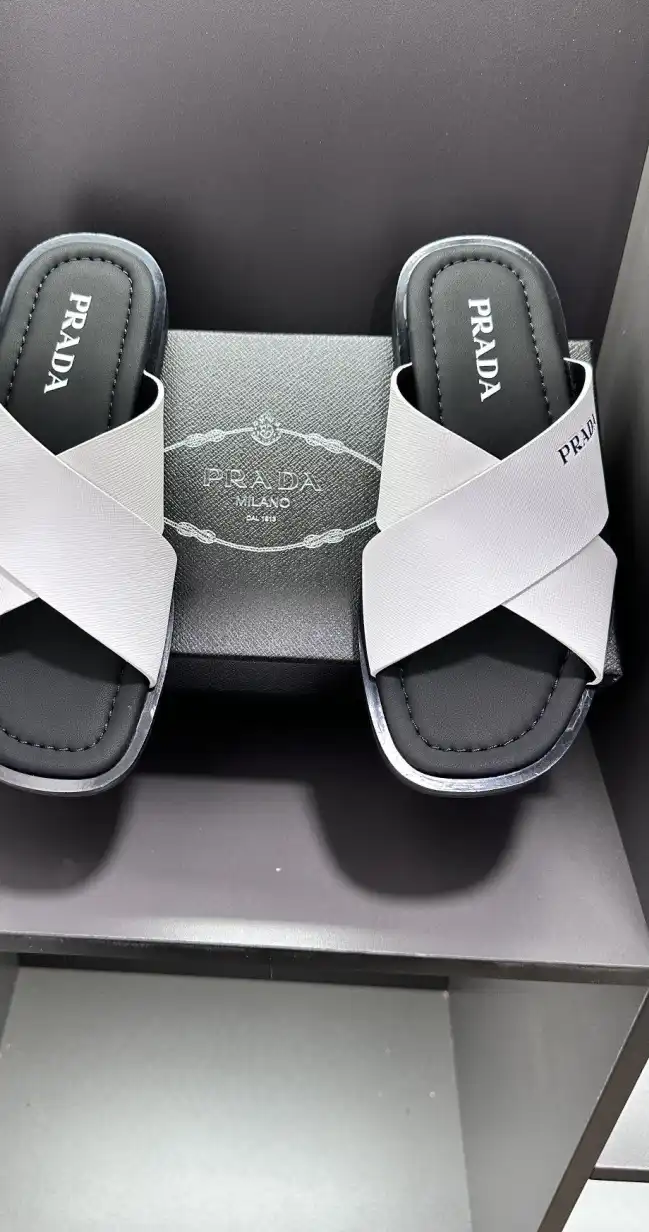 hype Prada Slippers