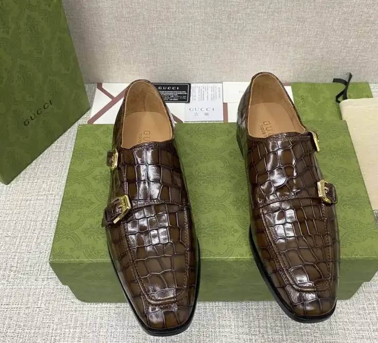 hype Gucci Leather Shoes