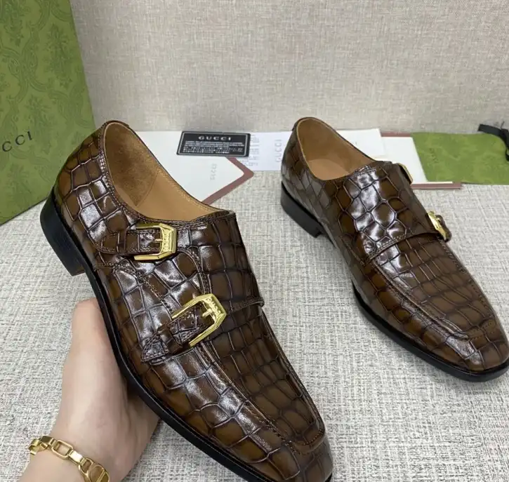 hype Gucci Leather Shoes