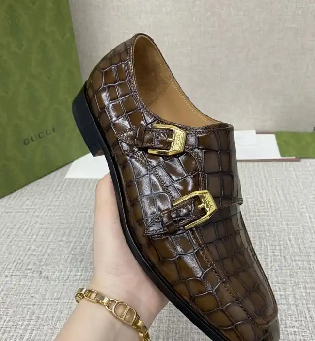 hype Gucci Leather Shoes