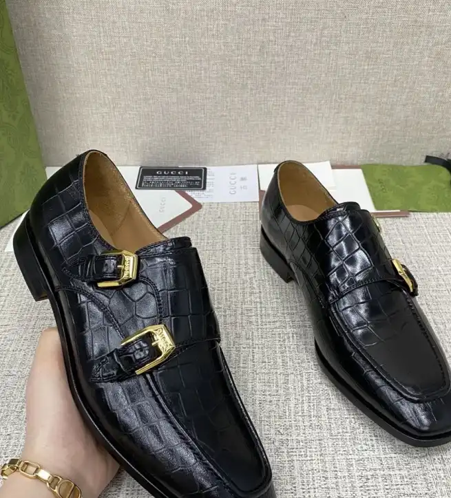 hype Gucci Leather Shoes