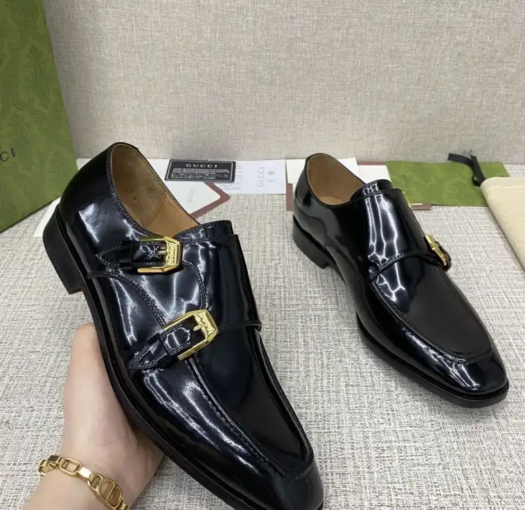 hype Gucci Leather Shoes