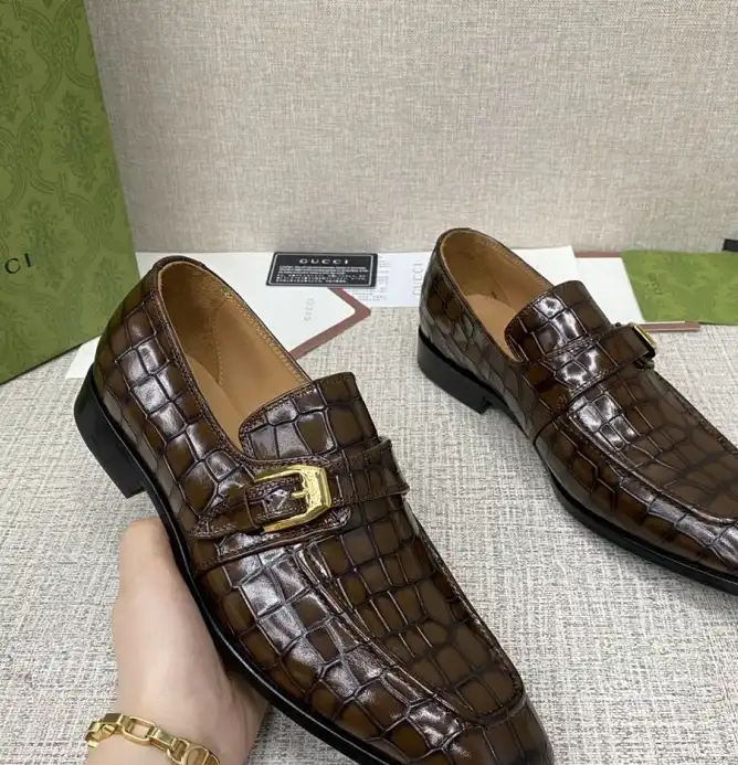 hype Gucci Leather Shoes