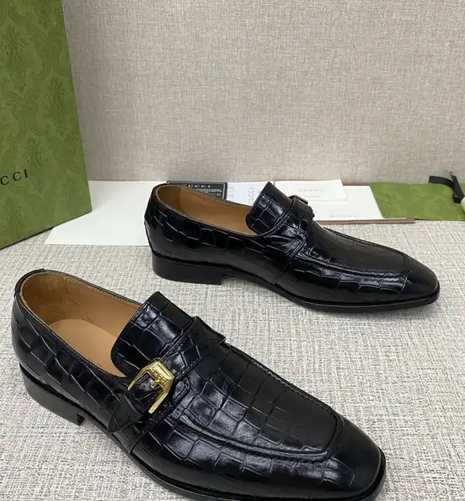 hype Gucci Leather Shoes