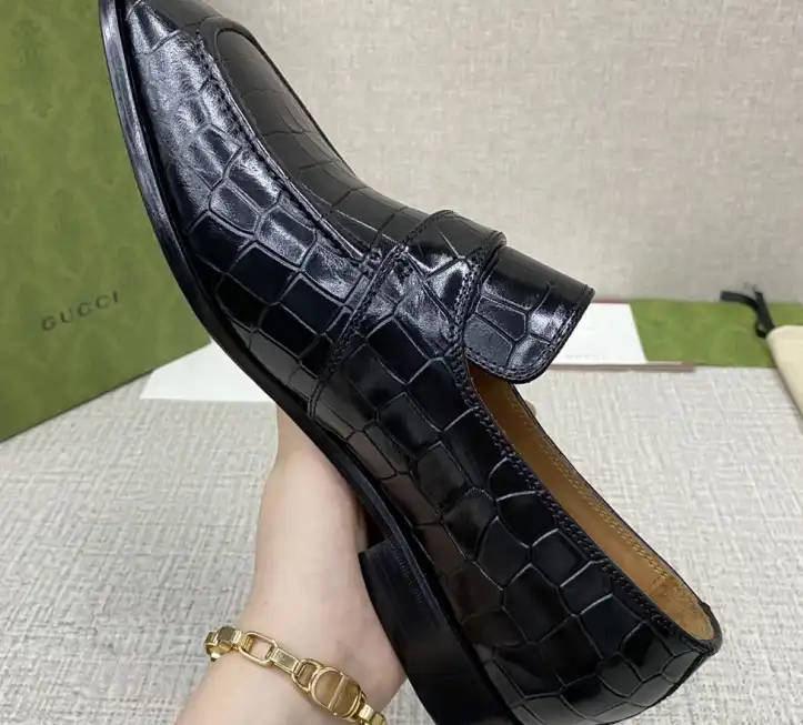 hype Gucci Leather Shoes