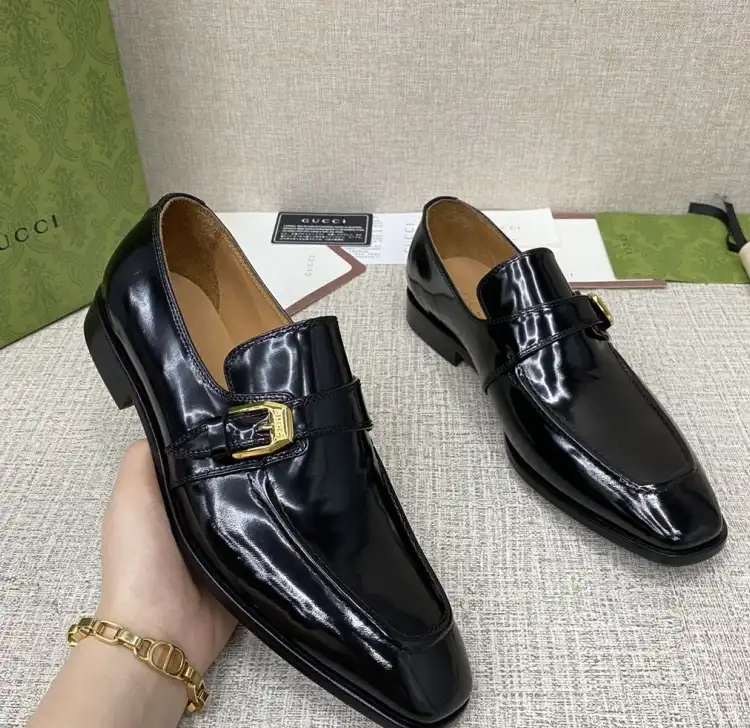 hype Gucci Leather Shoes