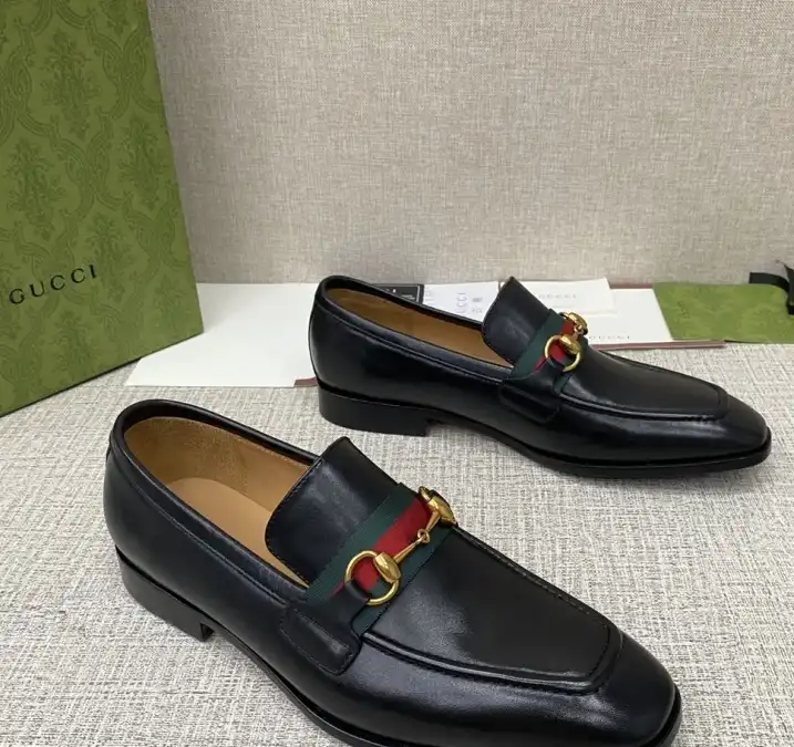 hype Gucci Leather Shoes