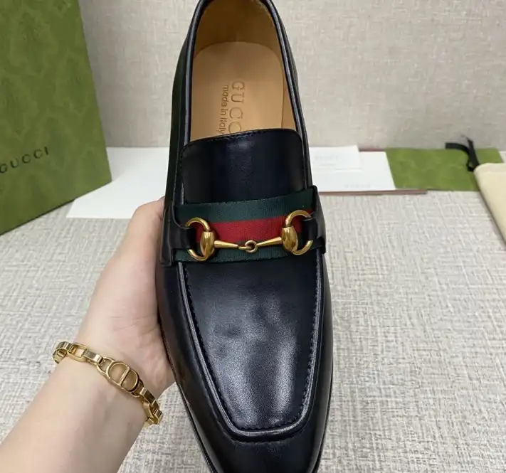 hype Gucci Leather Shoes