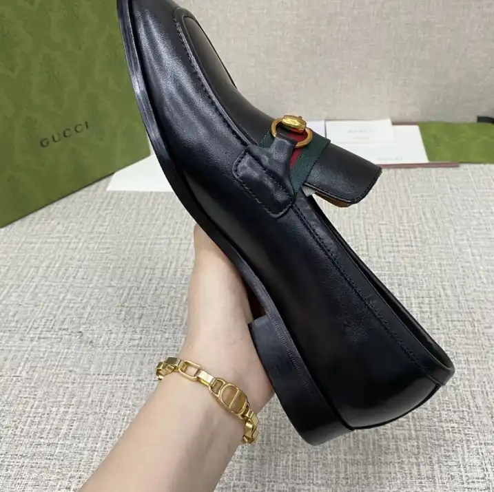 hype Gucci Leather Shoes