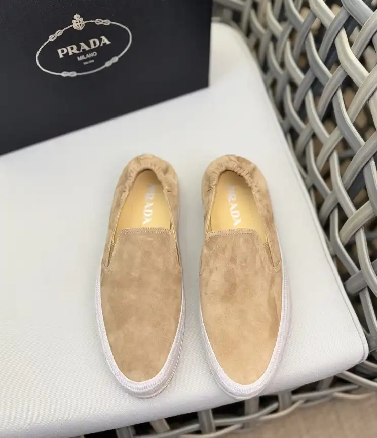 hype Prada Leather Shoes