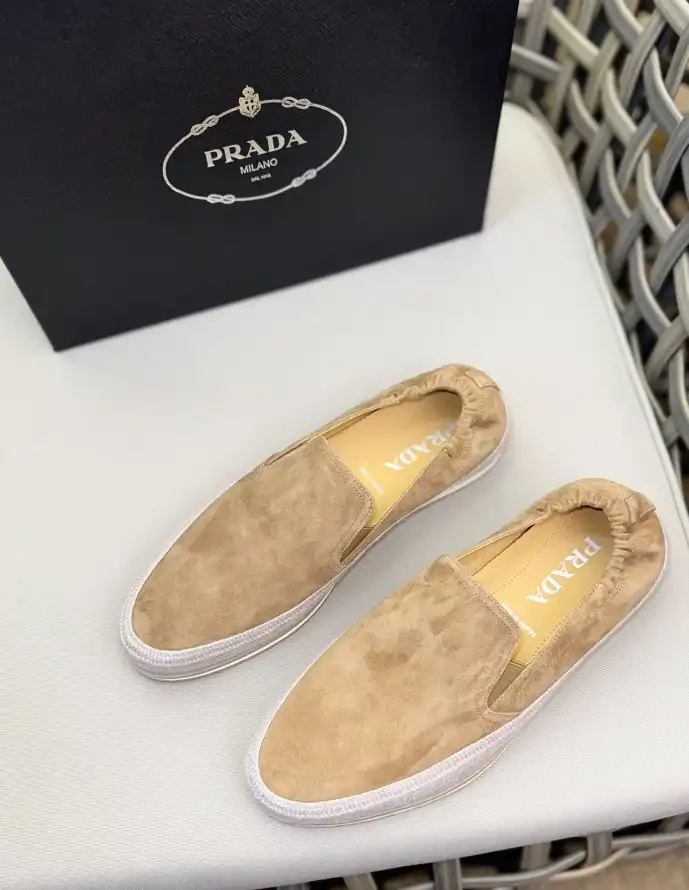 hype Prada Leather Shoes