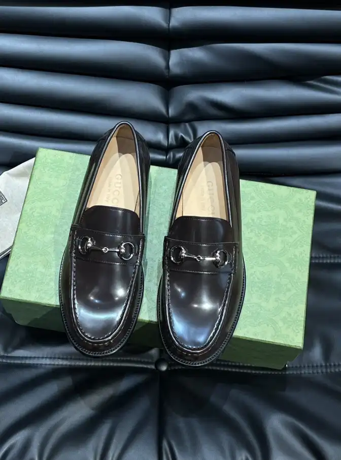 hype Gucci Leather Shoes