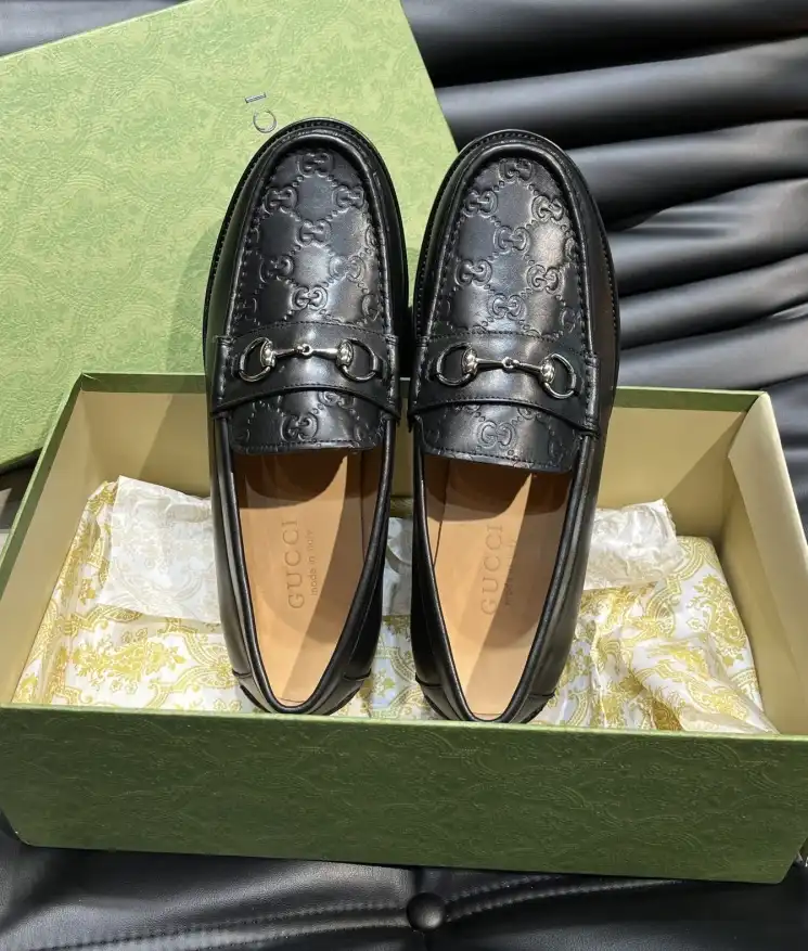 hype Gucci Leather Shoes