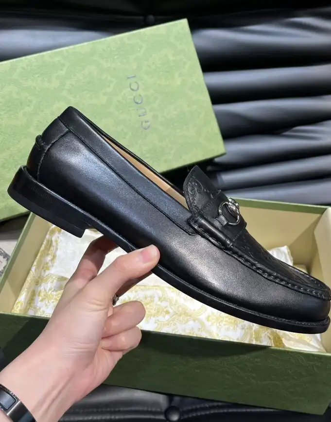 hype Gucci Leather Shoes