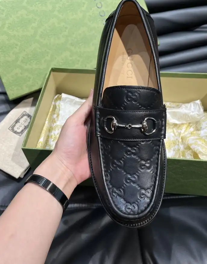 hype Gucci Leather Shoes