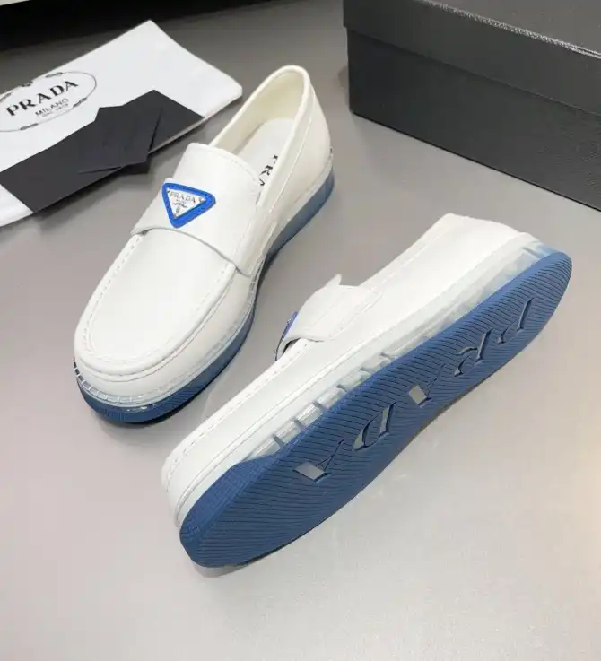 hype Prada Leather Shoes