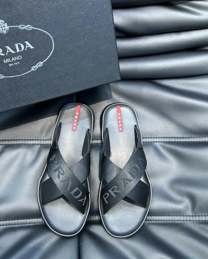 hype Prada Slippers