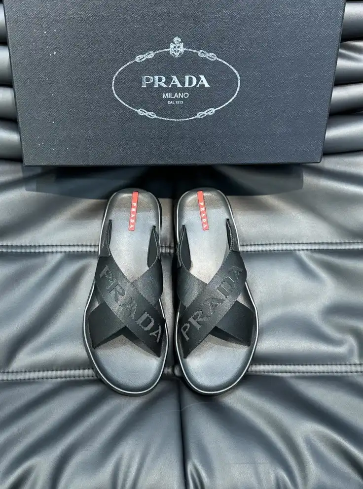 hype Prada Slippers