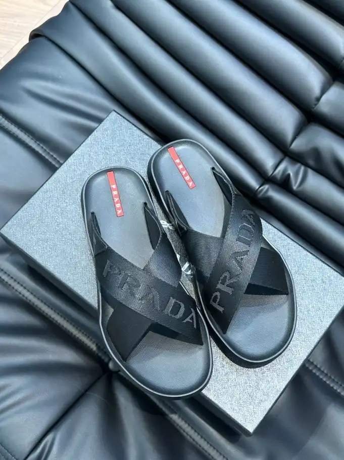 hype Prada Slippers