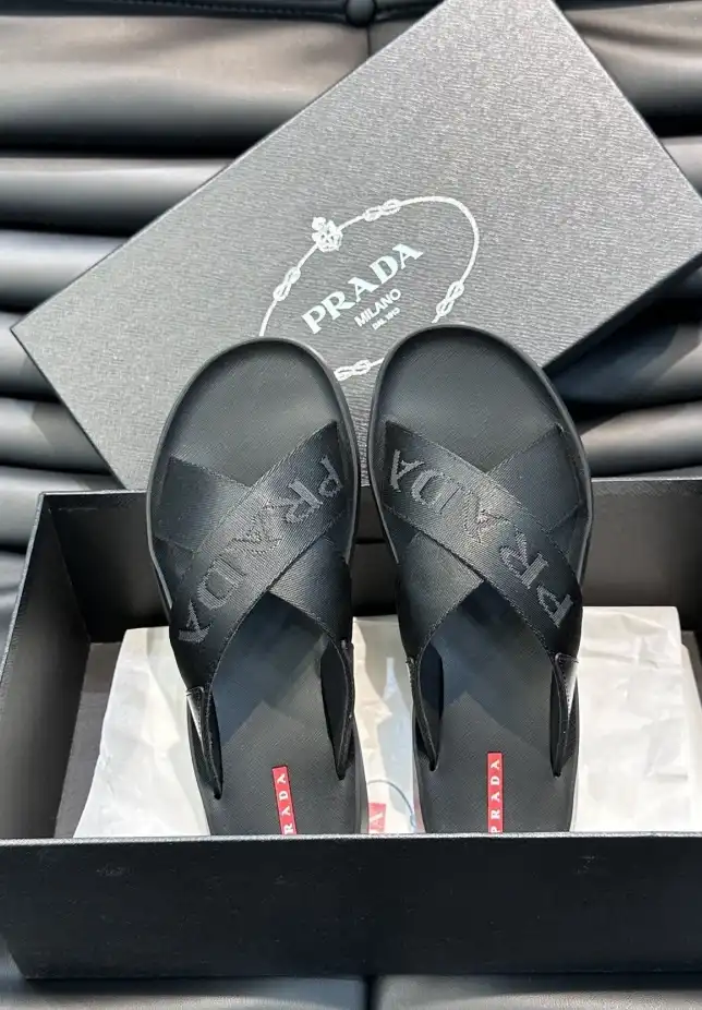 hype Prada Slippers