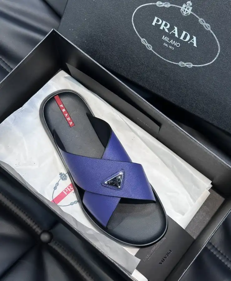 hype Prada Slippers