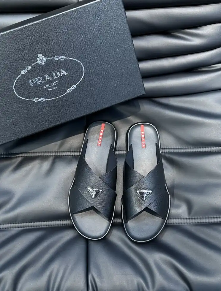 hype Prada Slippers