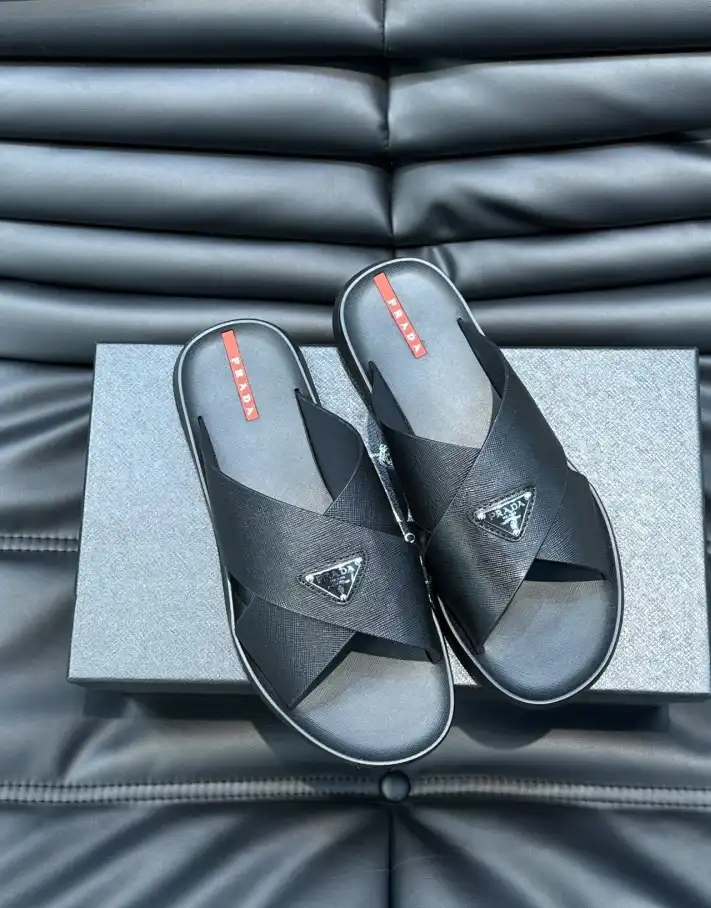 hype Prada Slippers