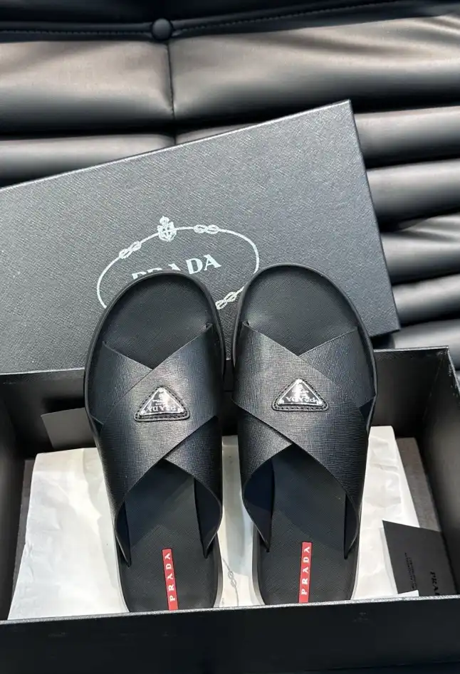 hype Prada Slippers