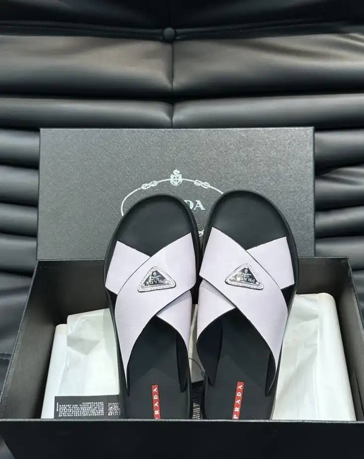 hype Prada Slippers