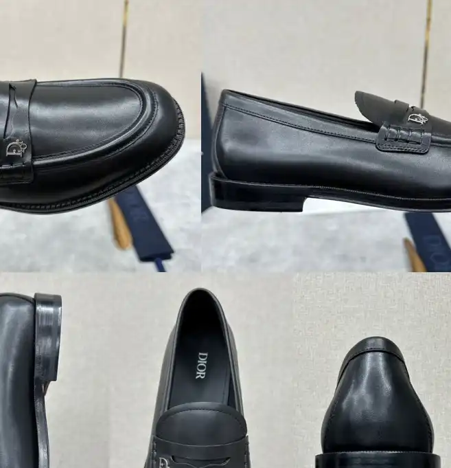 hype Christian Dior Leather Shoes