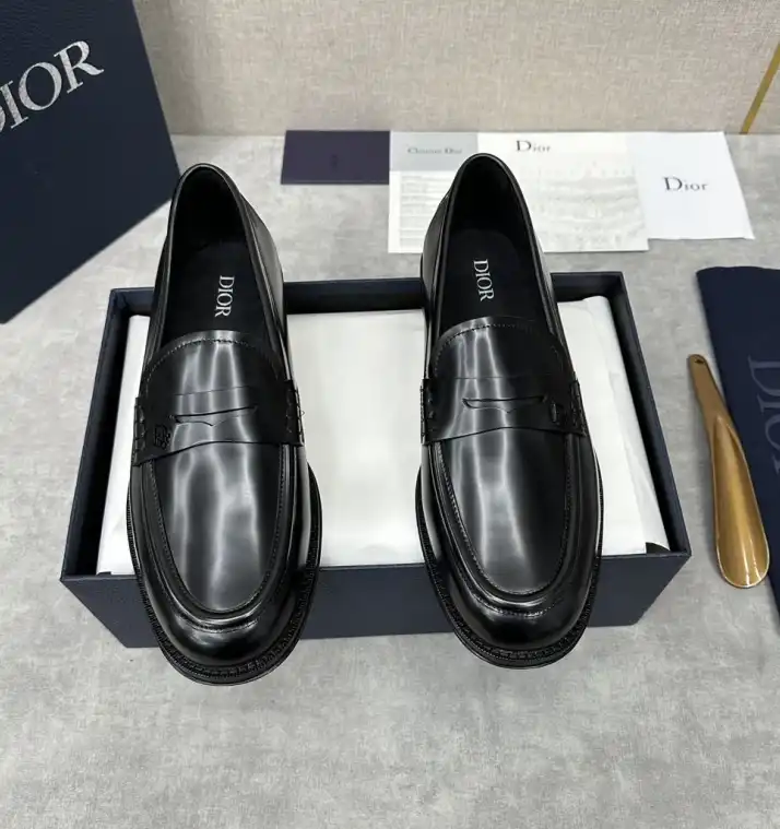 hype Christian Dior Leather Shoes