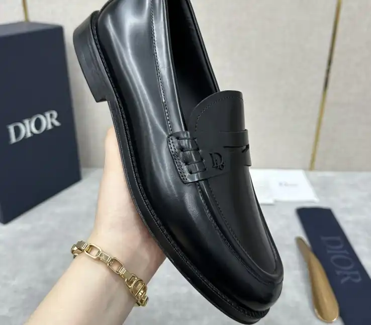 hype Christian Dior Leather Shoes