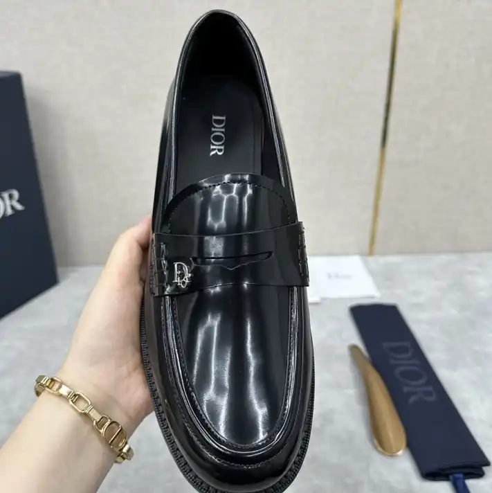 hype Christian Dior Leather Shoes