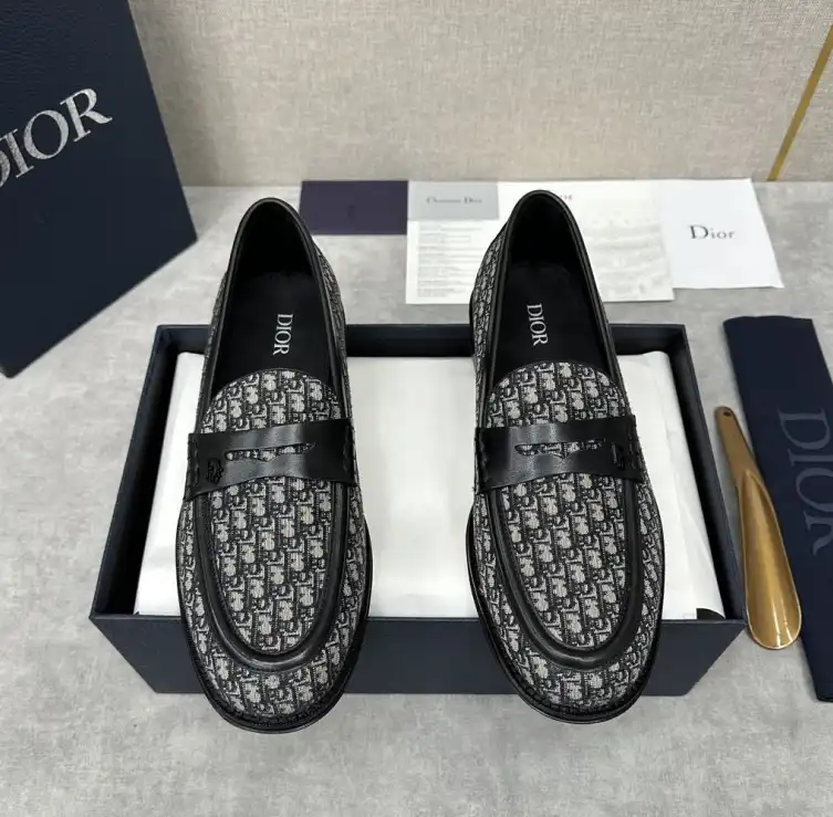 hype Christian Dior Leather Shoes