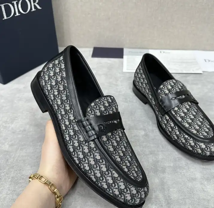 hype Christian Dior Leather Shoes