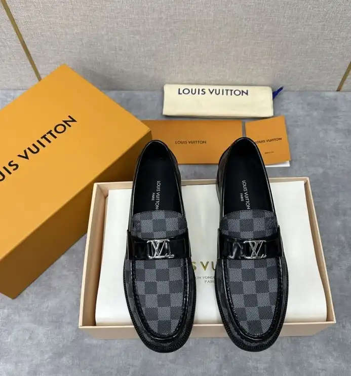 hype LV Leather Shoes