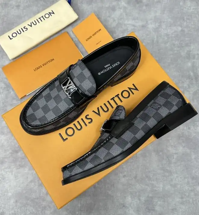 hype LV Leather Shoes