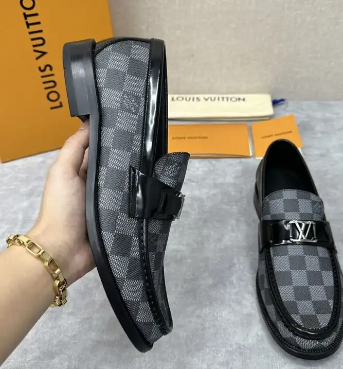 hype LV Leather Shoes