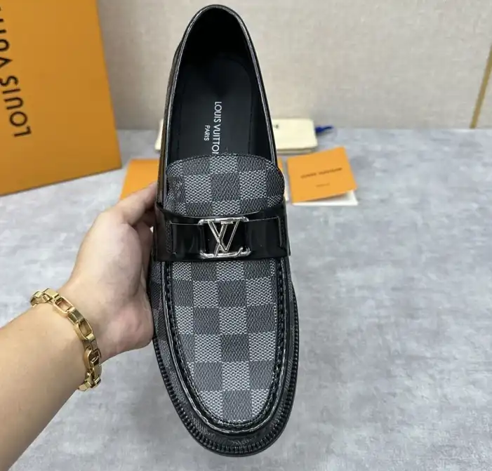 hype LV Leather Shoes