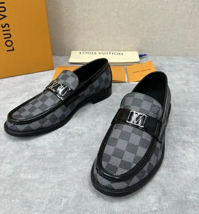 hype LV Leather Shoes