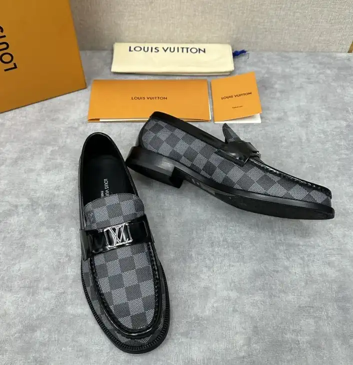 hype LV Leather Shoes