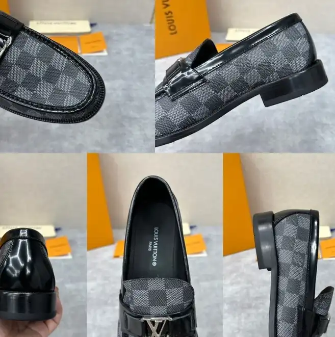 hype LV Leather Shoes