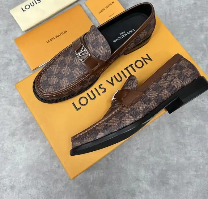 hype LV Leather Shoes