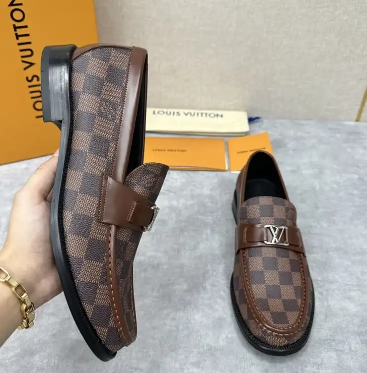 hype LV Leather Shoes